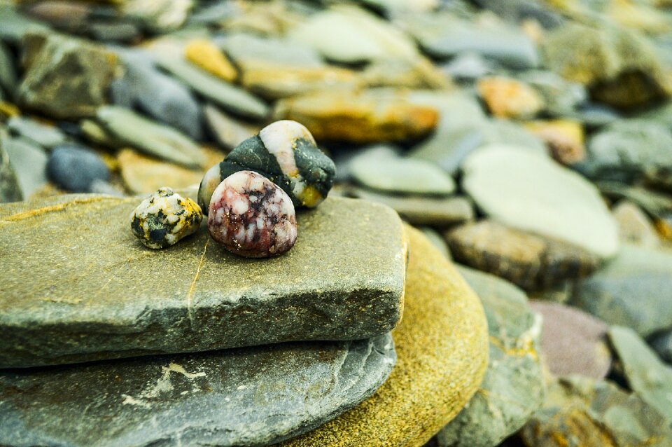 Rocks colors forms