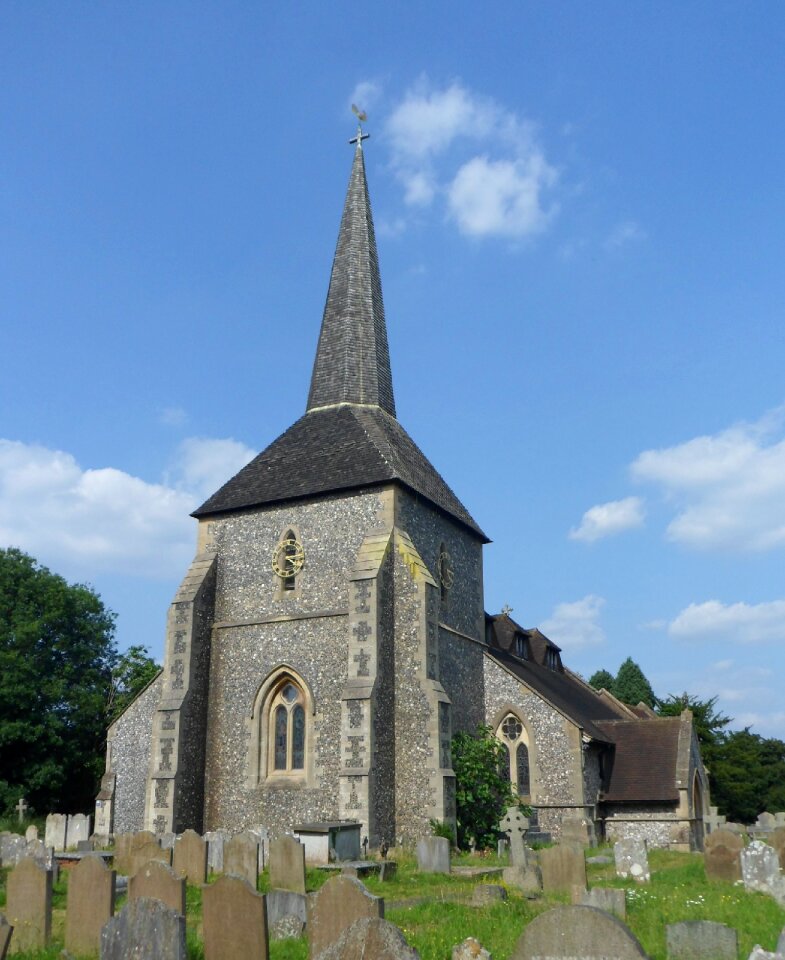Surrey religious spire