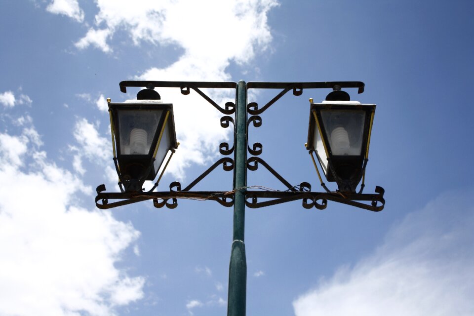 Light old metal