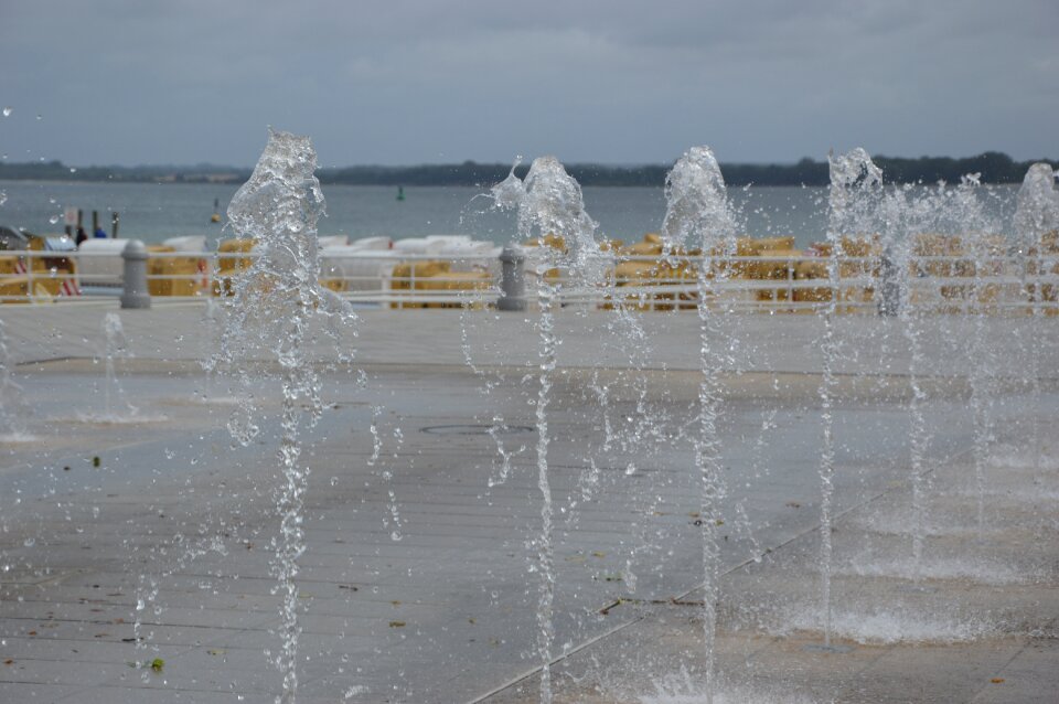 Fountains promenade travemünde