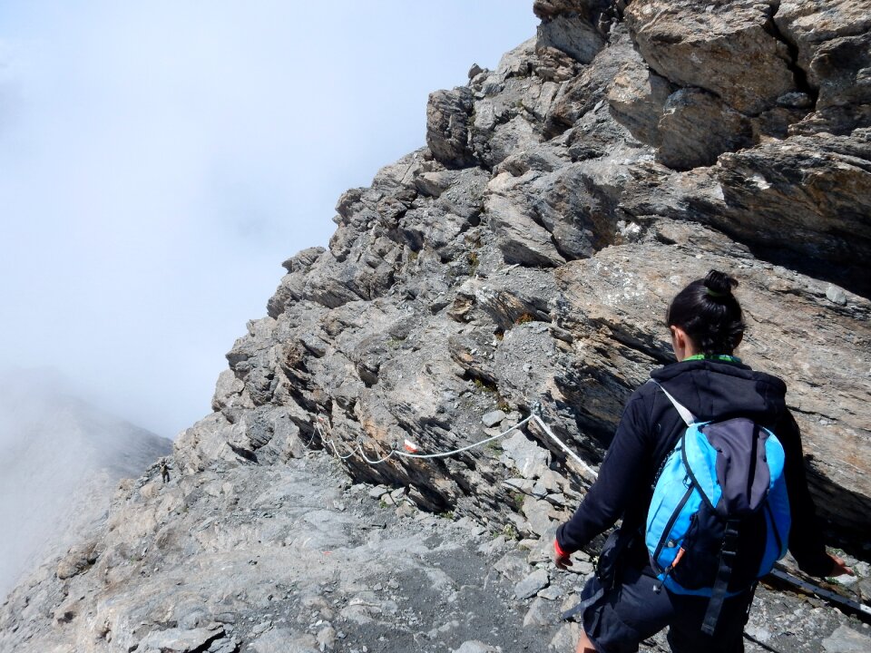 Trail trekking mountaineering