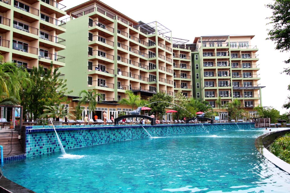 Swimming the swimming pool hotels