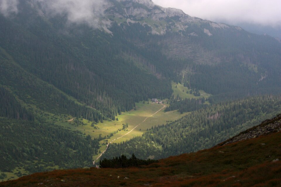 Polish mountains youth kondracka pass