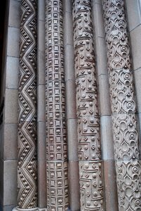 Ornate design roman