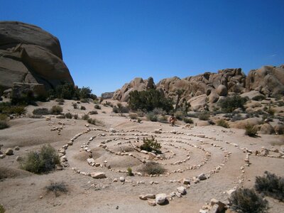 Rock formations desert