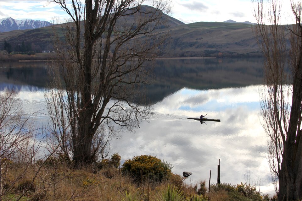 New zealand scenery water