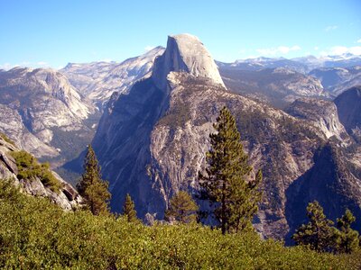 Yosemite half dome photo
