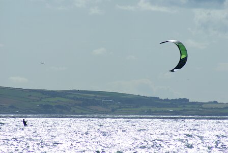 Kite surfing kitesurfer surfer photo