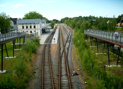 Yield railway railway station photo