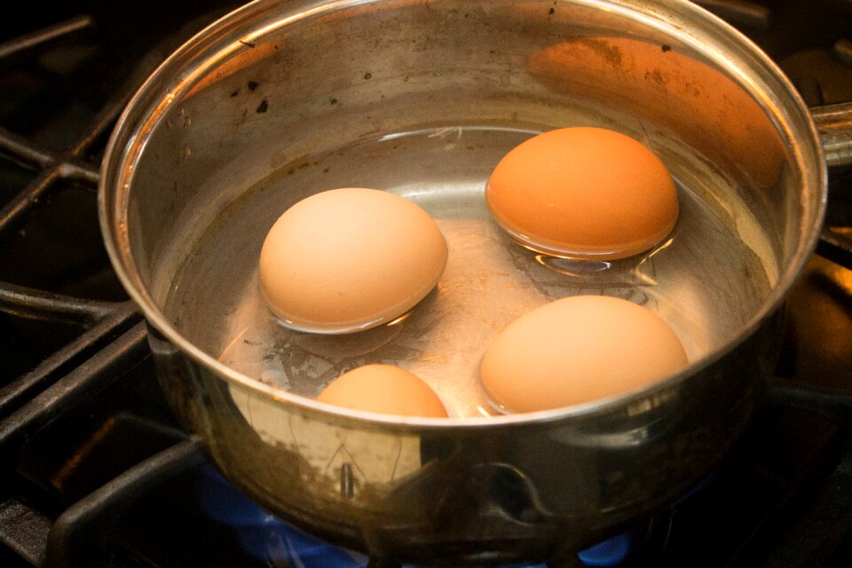 Food boiled cooked