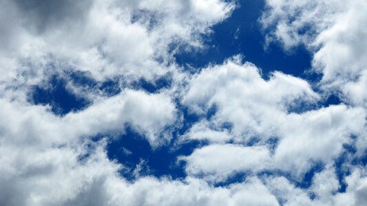 Sky clouds blue