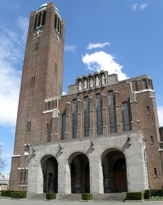 Church tower exterior photo