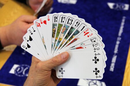 Tarot game cards