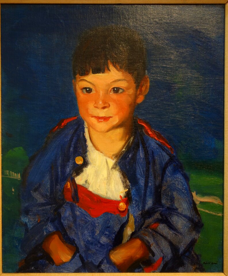 Museum exhibit painting
