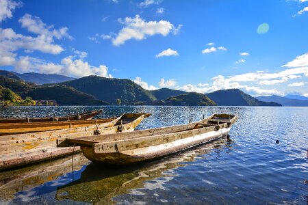 The scenery in yunnan province water