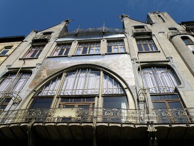 Facade building house