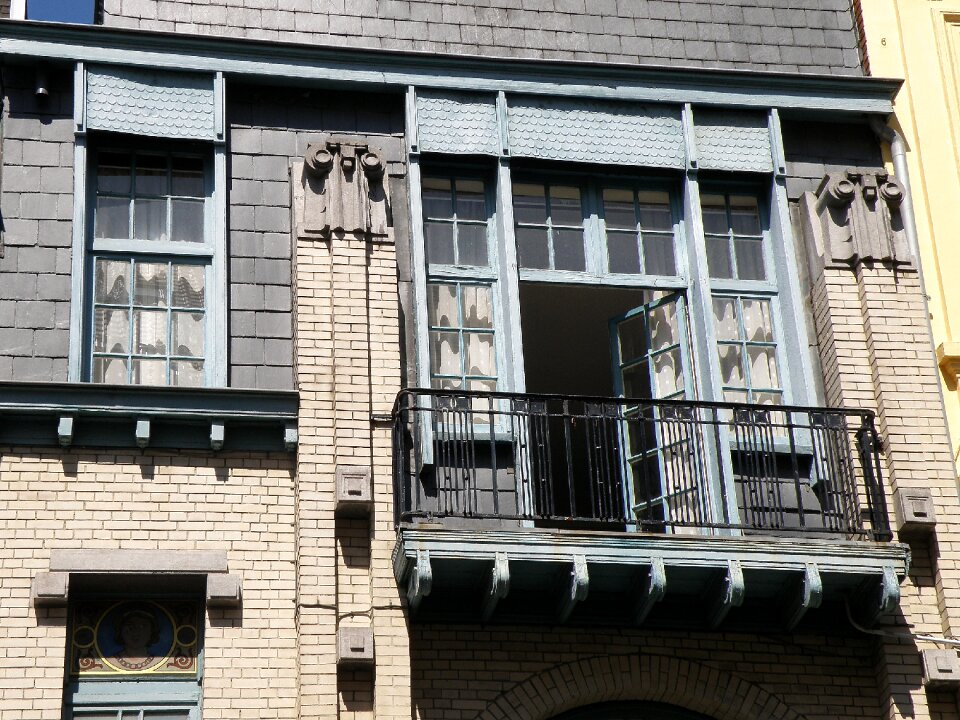 Balcony architecture old