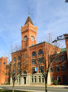 Building tower facade