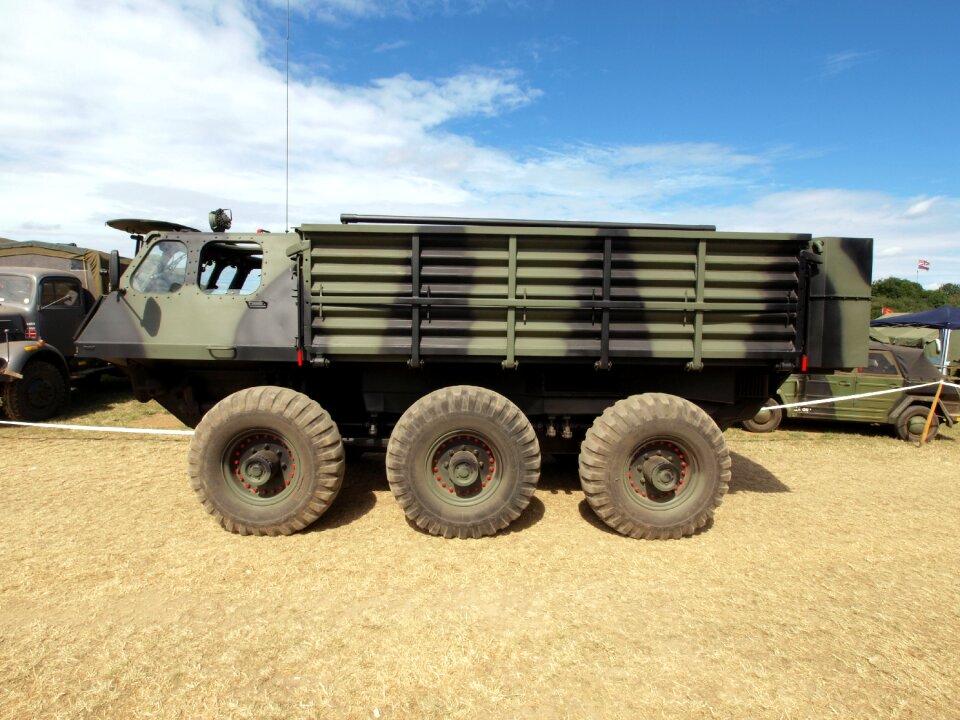 Military vehicle show