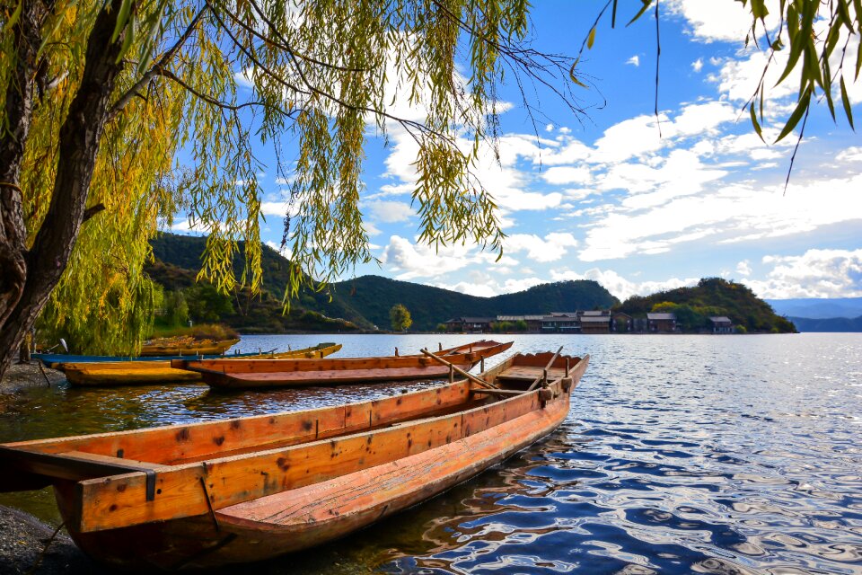 The scenery in yunnan province water