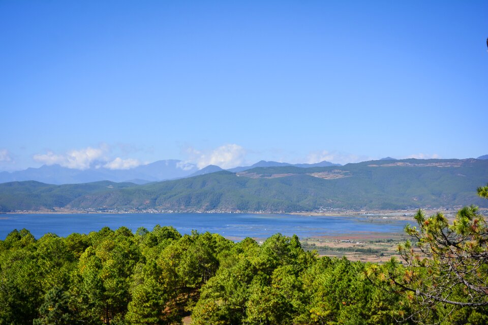 The scenery in yunnan province water