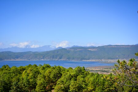 The scenery in yunnan province water