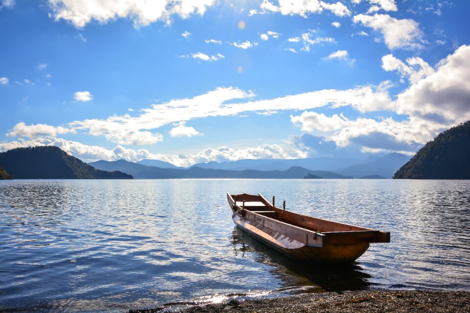 The scenery in yunnan province water