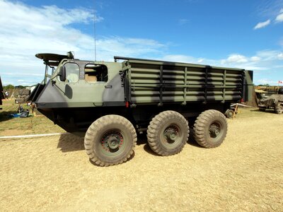 Military vehicle show