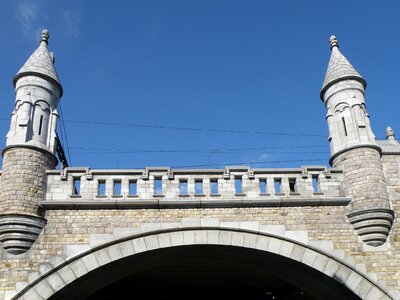 Viaduct bridge pillar photo