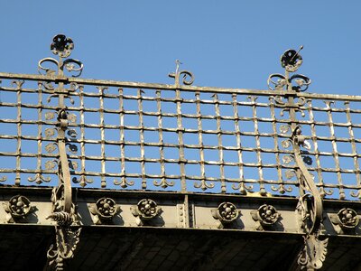 Viaduct bridge bannister photo
