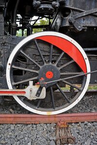 Steam engine rail old