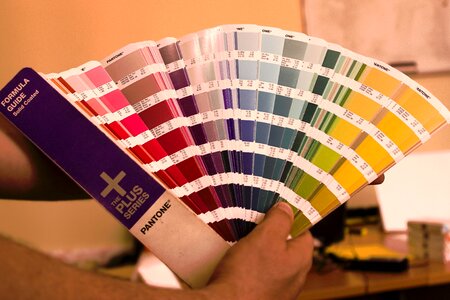 Color nuance swatches