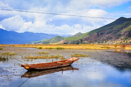 The scenery in yunnan province water