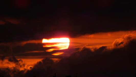 Liguria toirano red sun