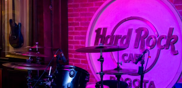 Hard rock cafe drums photo