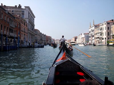 Venice italy gondola photo