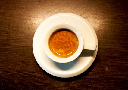 Cup espressotasse coffee break photo