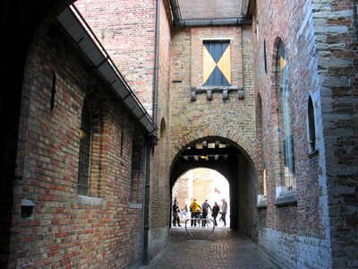 Historically facade medieval city