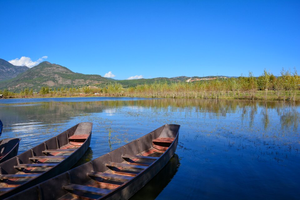 The scenery in yunnan province water