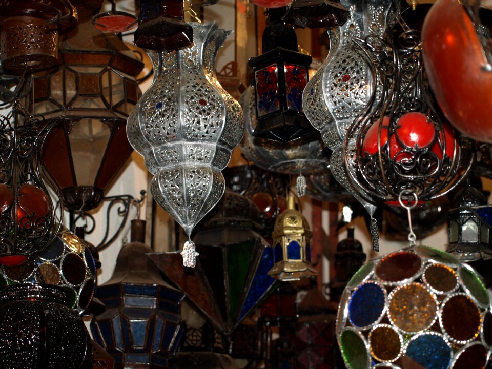 Market light decoration