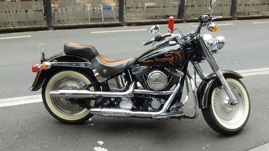 Harley motorcycle krad photo
