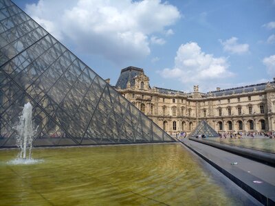 Louvre paris france photo