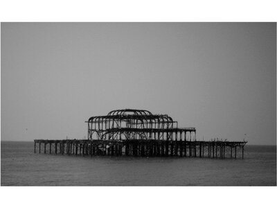 Coast destroyed scenic