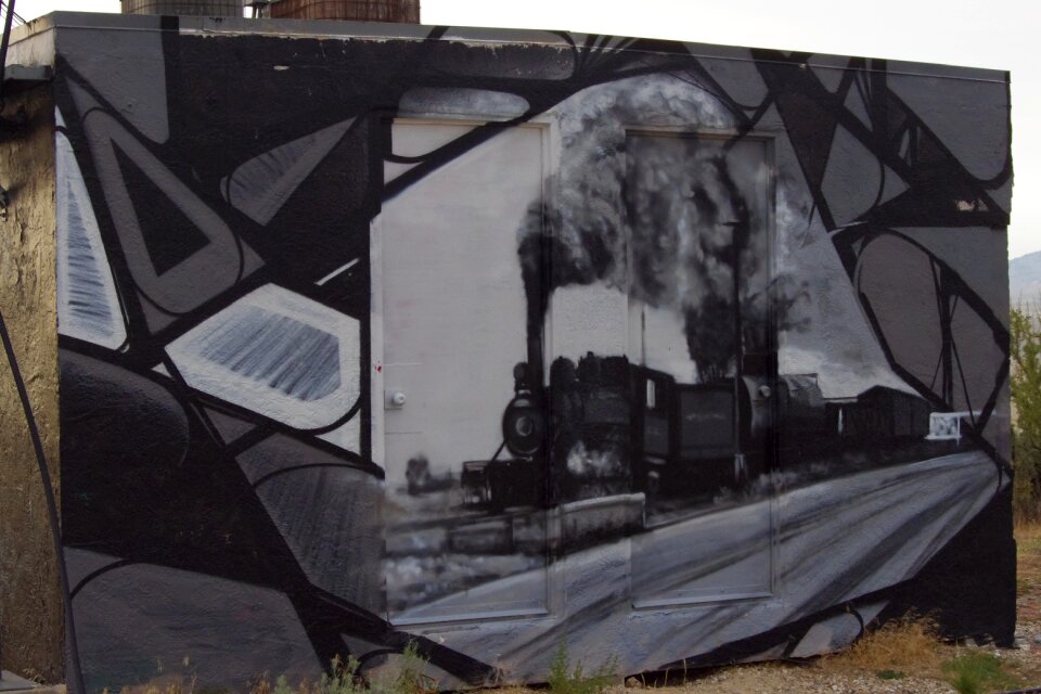 Railroad smoke engine