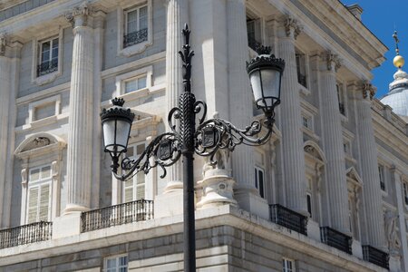 Royal palace architecture madrid photo