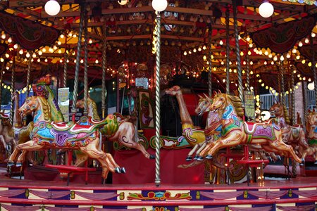Fair vintage funfair