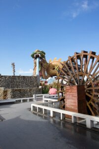 The main shrine in the city my father suphan buri dragon's heaven village