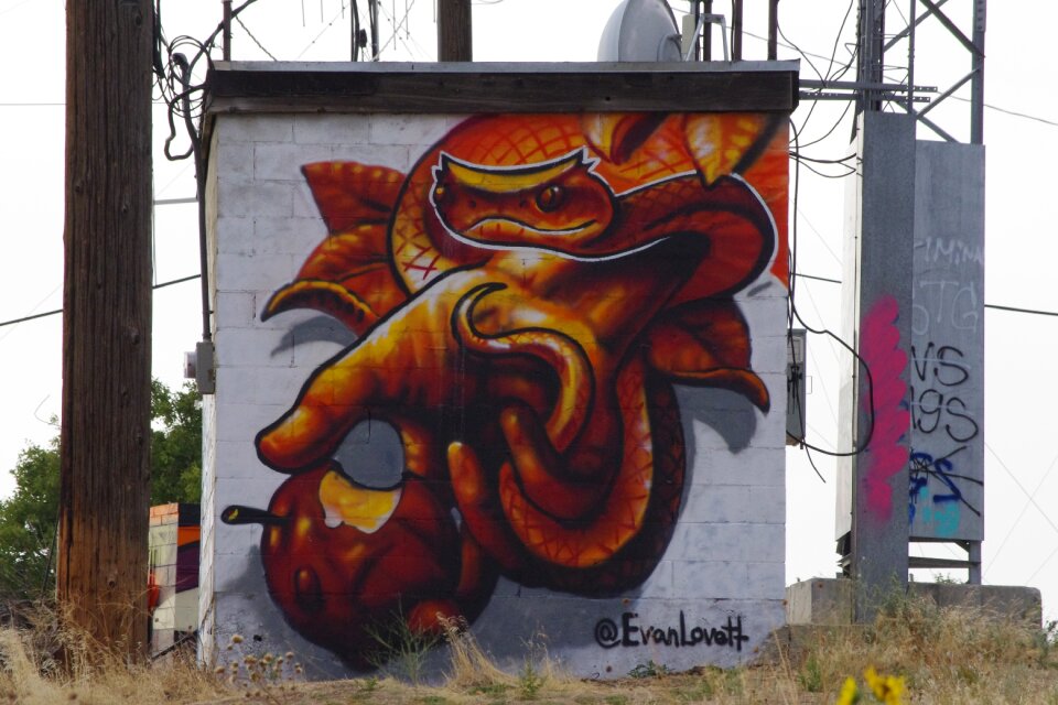 Apple eden painting