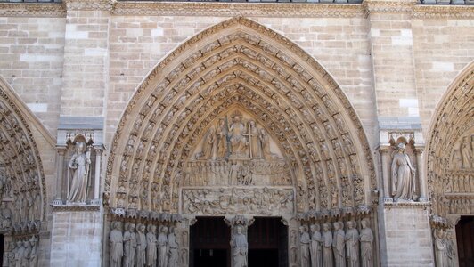 Notre dame church dom photo