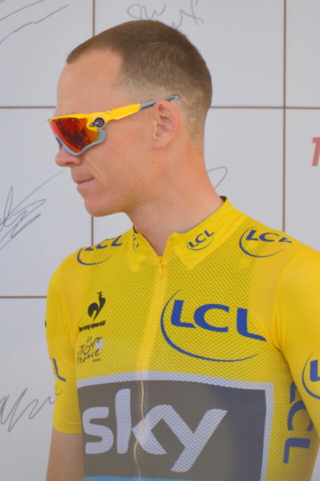 Celebrity cyclist professional road bicycle racer